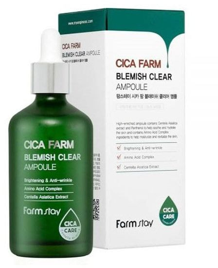          Cica Farm Blemish Clear Ampoule FarmStay (,          FarmStay Cica Farm Blemish Clear Ampoule)