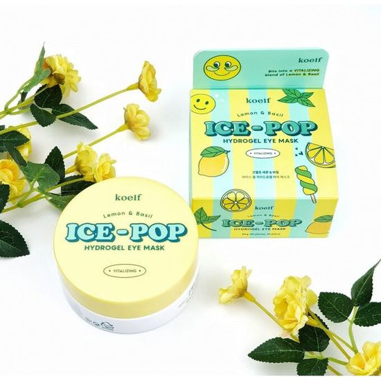          Koelf Ice-Pop Hydrogel Eye Mask (, Koelf Ice-Pop Lemon & Basil Hydrogel Eye Mask)