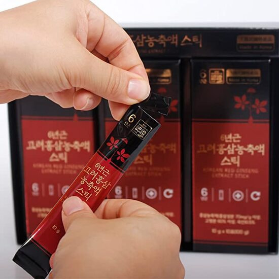    6-  Jungwonsam 6 Years Old Korean Red Ginseng Extract Stick (,    6  )