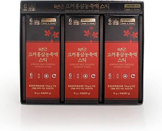    6-  Jungwonsam 6 Years Old Korean Red Ginseng Extract Stick (,  3)
