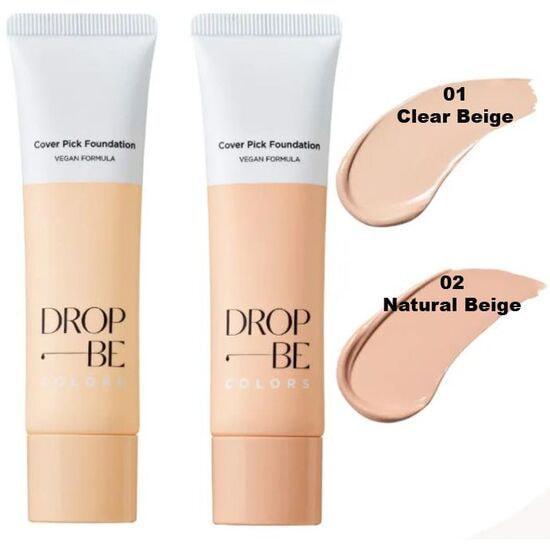     Drop Be Colors Cover Pick Foundation SPF50 The Saem (, The Saem Drop Be Colors Cover Pick Foundation SPF50)