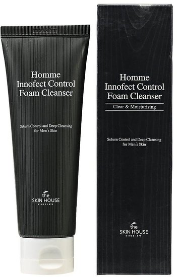     Homme Innofect Control Foam Cleanser The Skin House (,     The Skin House Homme Innofect Control Foam Cleanser)