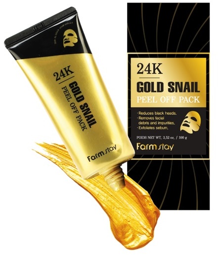 -      24K Gold Snail peel-off mask pack FarmStay ()
