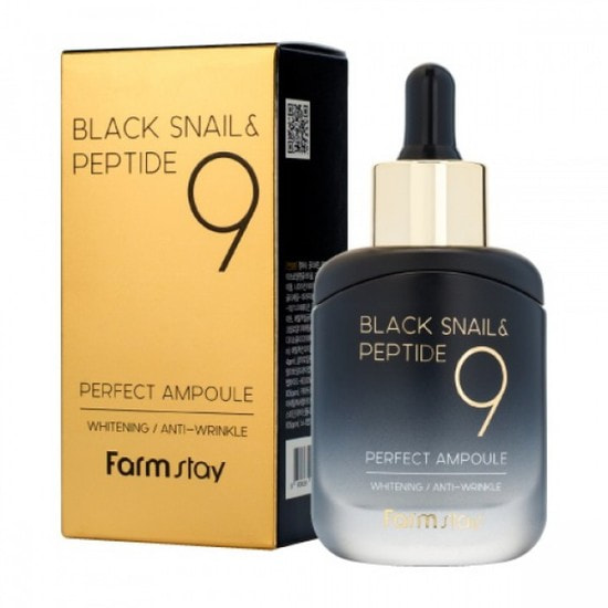       9  FarmStay (, FarmStay Black Snail & Peptide9 Perfect Ampoule)