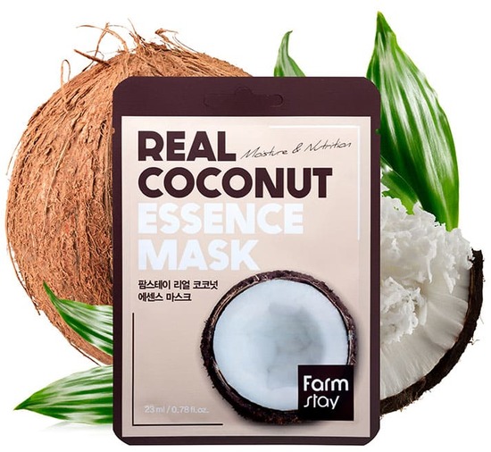        Real Coconut Essence Mask FarmStay