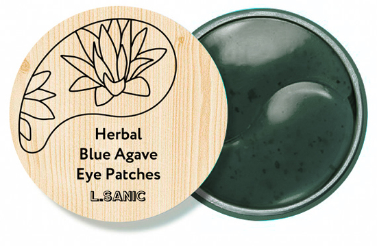       Herbal Blue Agave Hydrogel Eye Patches L.Sanic ()