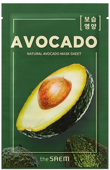      Natural Avocado Mask Sheet The Saem ()