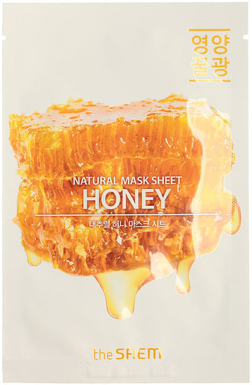      Natural Honey Mask Sheet The Saem