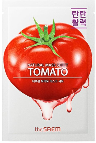        Natural Tomato Mask Sheet The Saem