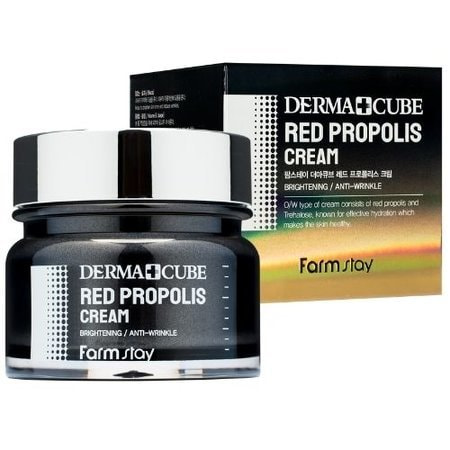       DERMA CUBE Red Propolis Cream FarmStay