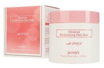     PHA  Hibiscus Brightening Peel Pads Petitfee (,      PHA-)