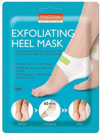  -   Purederm (,      Purederm Exfolaiting Heel Mask)