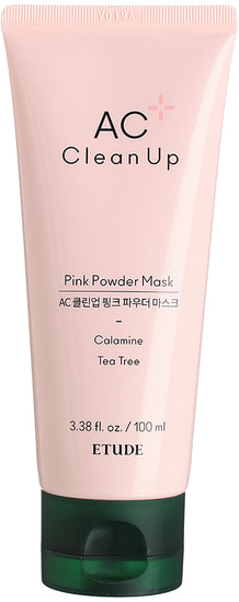        Ac Clean Up Pink Powder Mask Etude