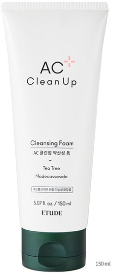      Ac Clean Up Cleansing Foam Etude