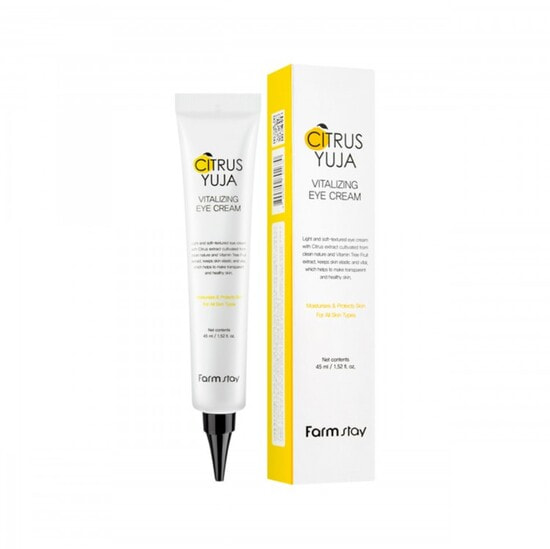          Citrus Yuja Vitalizing Eye Cream FarmStay (,        FarmStay Citrus Yuja Vitalizing Eye Cream)