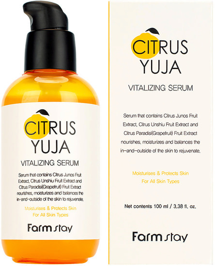        Citrus Yuja Vitalizing Serum FarmStay (,        FarmStay Citrus Yuja Vitalizing Serum)