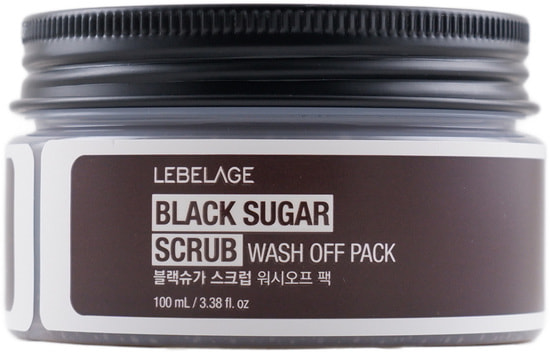       Black Sugar Scrub Wash Off Pack Lebelage (,       Lebelage)