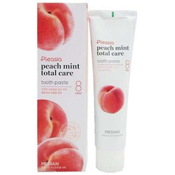          Pleasia Peach Mint Total Care Tooth Paste MEDIAN