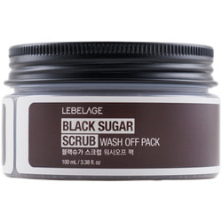       Black Sugar Scrub Wash Off Pack Lebelage