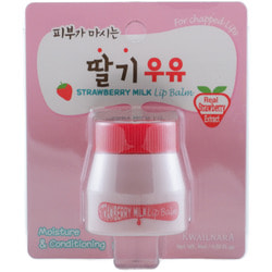       Kwailnara Strawberry Milk Lip Balm Welcos